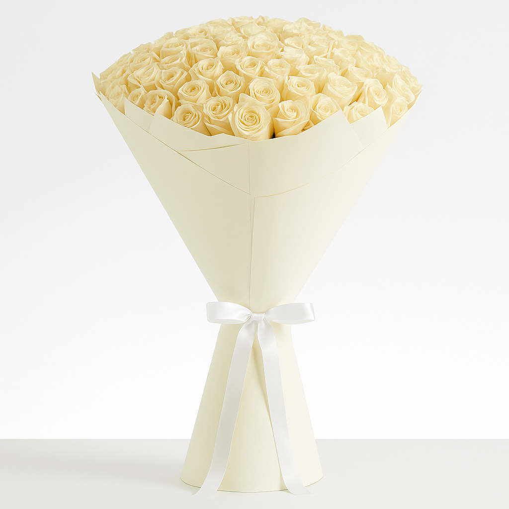 White Rose Bouquet