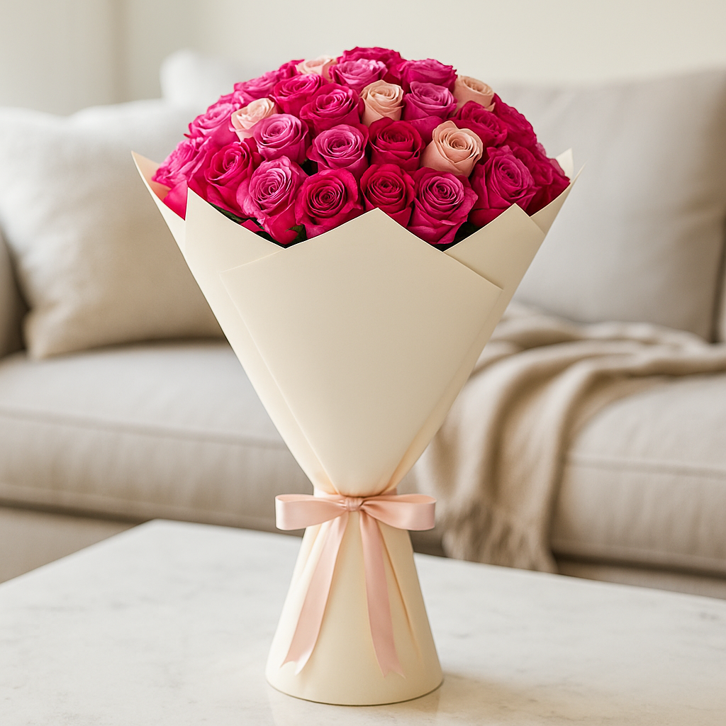 Blush Rose Bouquet