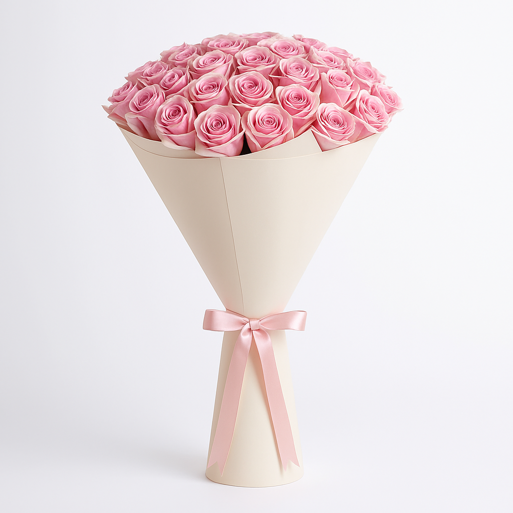 Pink Rose Bouquet