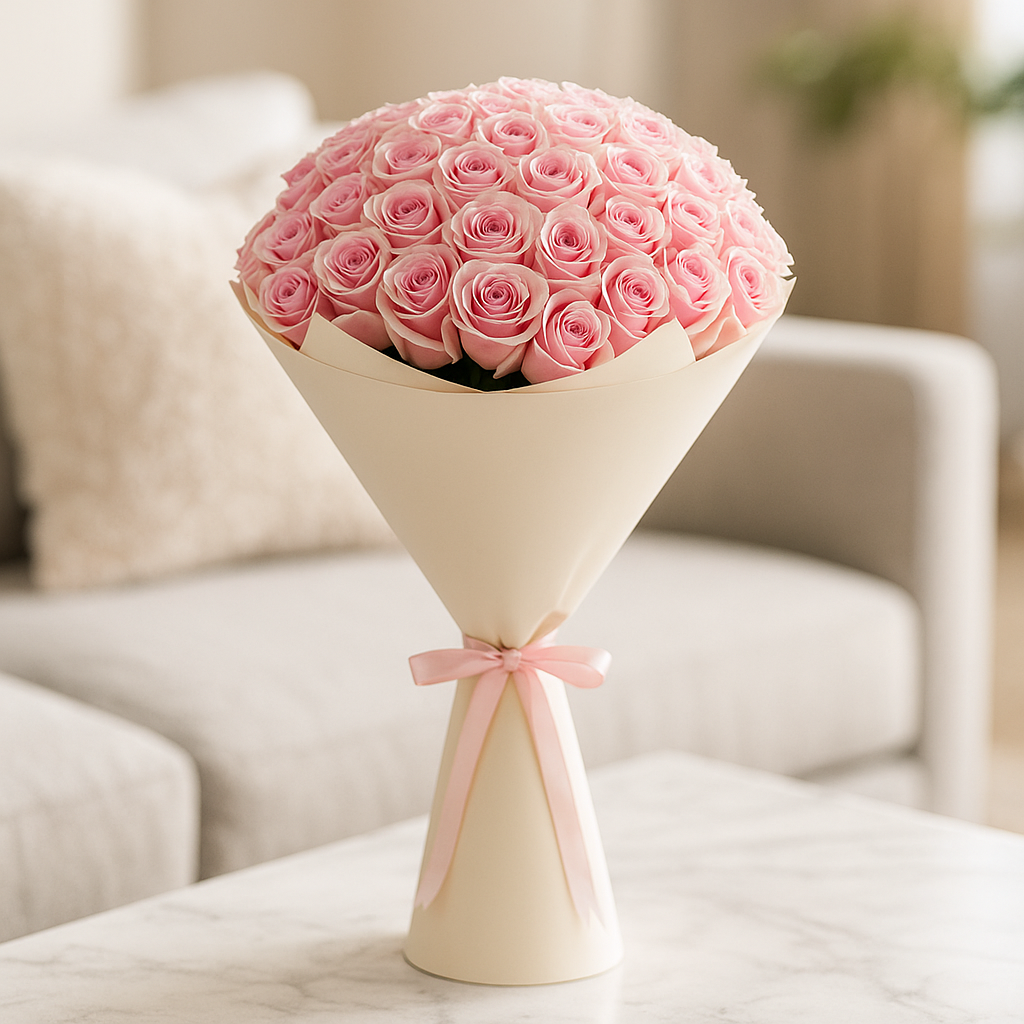 Pink Rose Bouquet