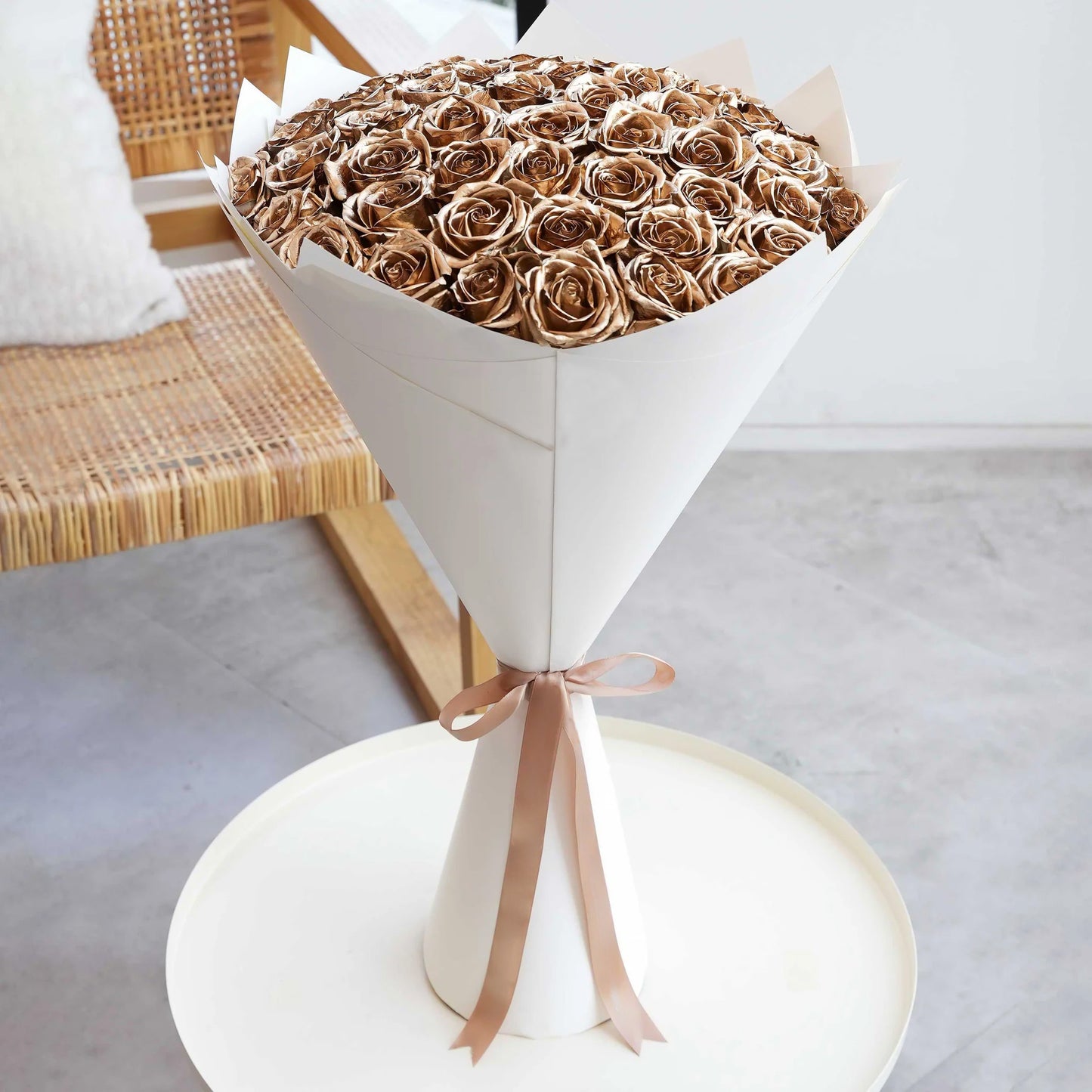 50 Gold Roses