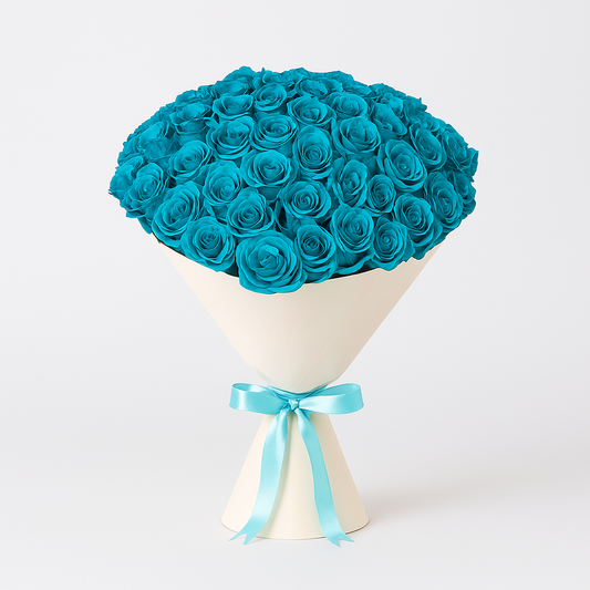 Premium Tiffany Blue Rose Bouquet