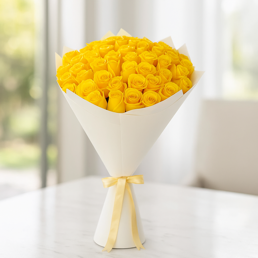 Yellow Roses Bouquet