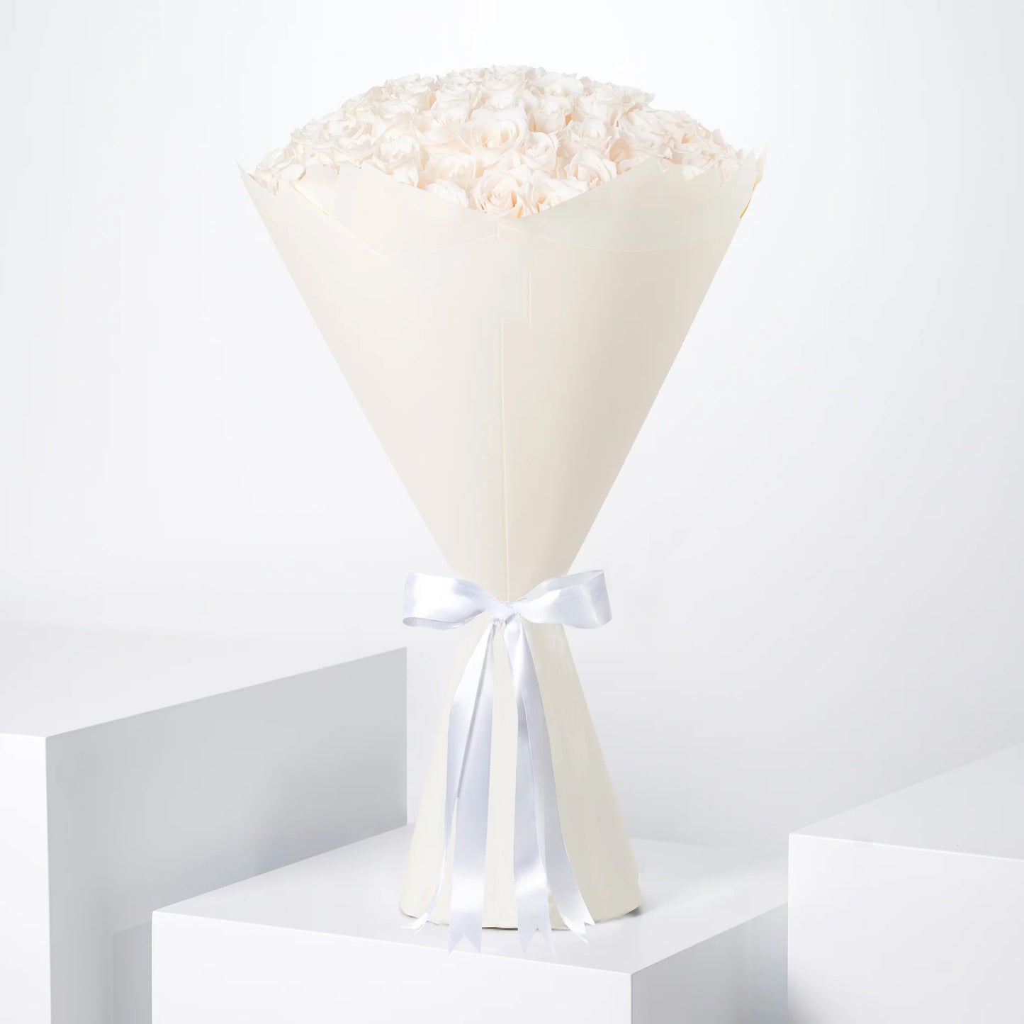 Premium White Rose Bouquet