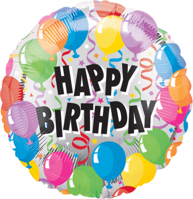 Happy Birthday Foil Balloon