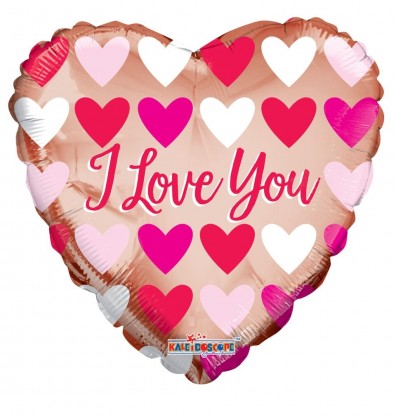 I Love You Foil Balloon