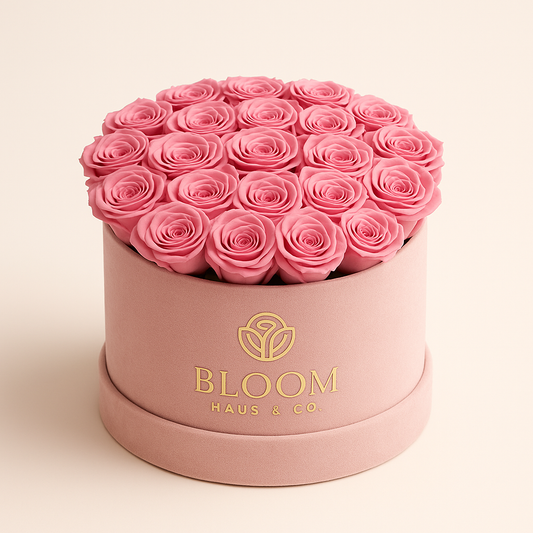 Pink Velvet Bloom Box